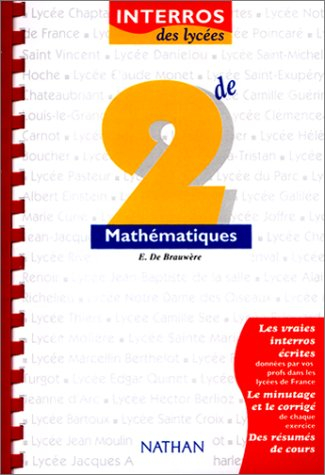 interros des lycées - maths 2nde