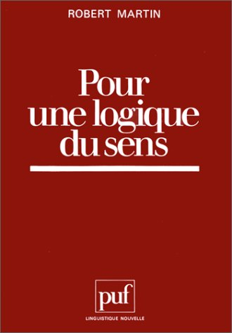 Pour une logique du sens
