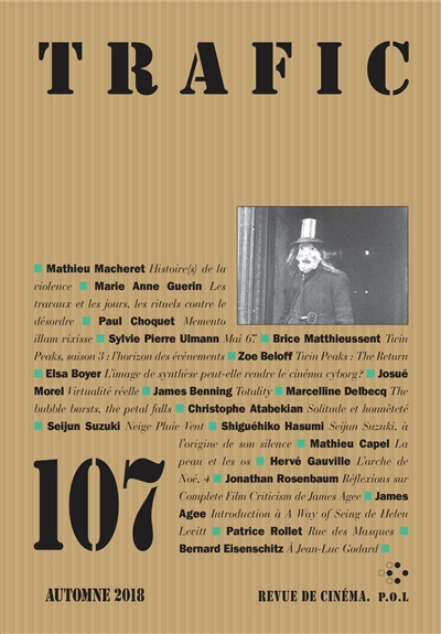 Trafic, n° 107