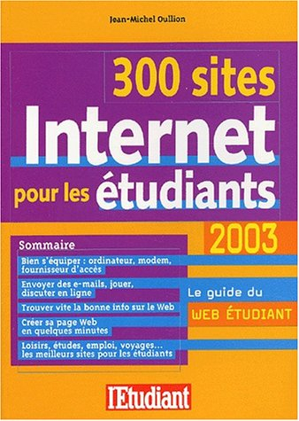 300 sites internet pour les étudiants