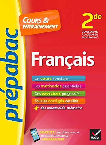 Français 2de : cours & entraînement