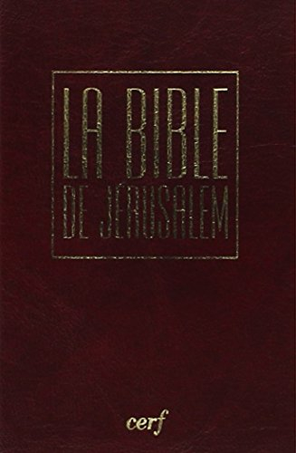 La Bible de Jérusalem