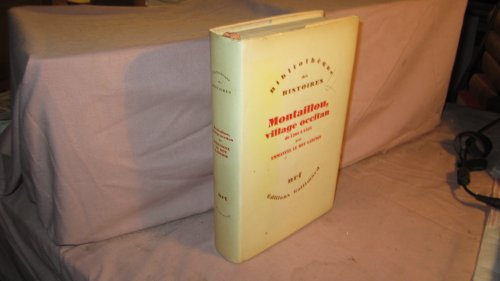 montaillou, village occitan, de 1294 à 1324.