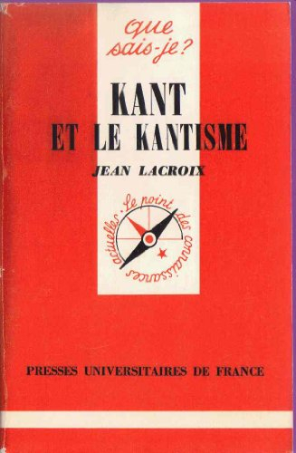 kant et le kantisme
