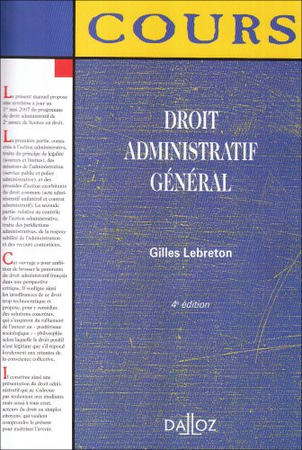Droit administratif général