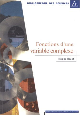 fonctions d'une variable complexe