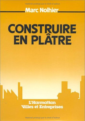 Construire en plâtre