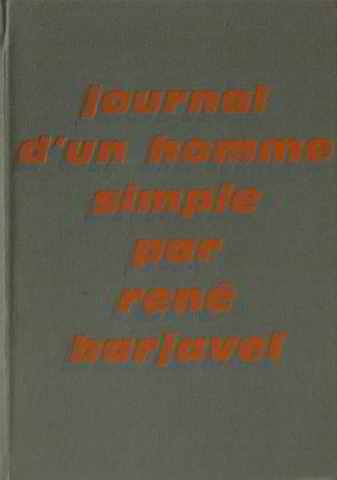 journal d'un homme simple (cercle du nouveau livre)