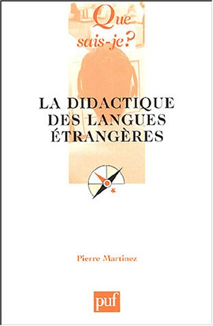 La didactique des langues étrangères