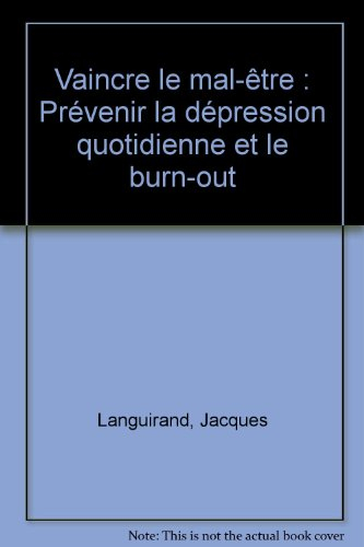 Vaincre le mal-être