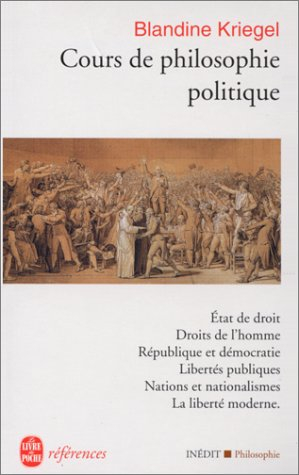 Cours de philosophie politique