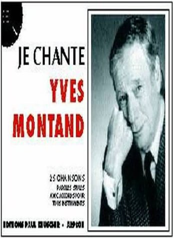 Partition : Je chante Montand