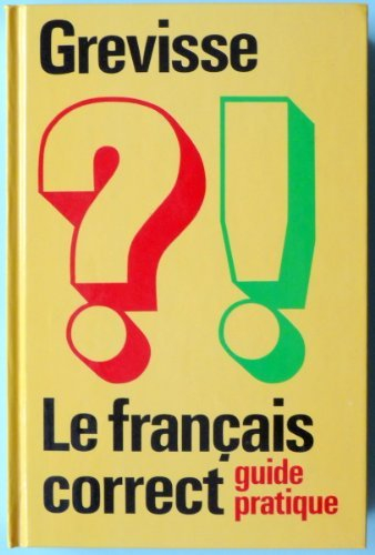 le français correct