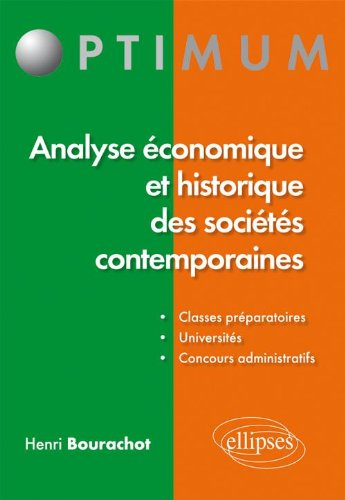 Analyse économique et historique des sociétés contemporaines