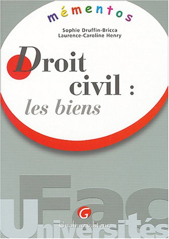 Droit civil : les biens