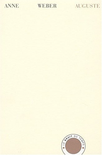 Auguste : tragédie bourgeoise pour marionnettes