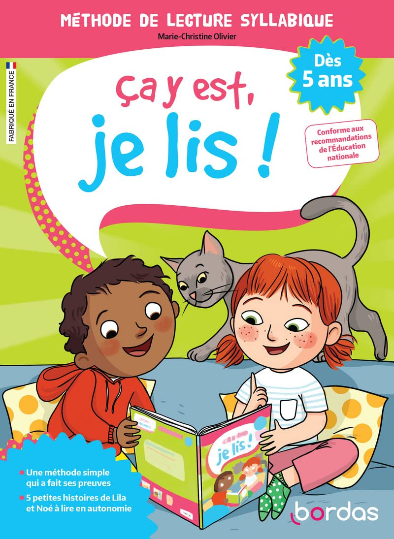 Ca y est, je lis ! : méthode de lecture syllabique : dès 5 ans