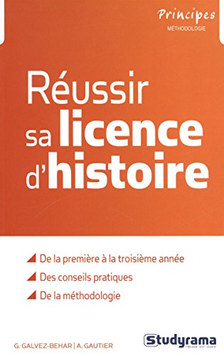 Réussir sa licence d'histoire