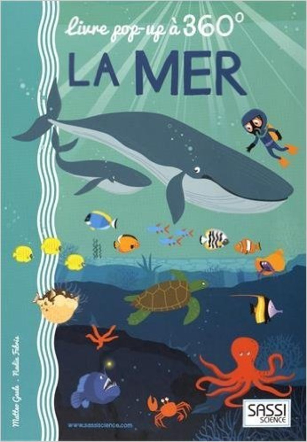 La mer : livre pop-up à 360°