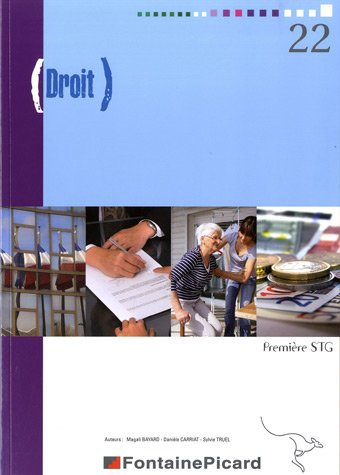 Droit, première STG