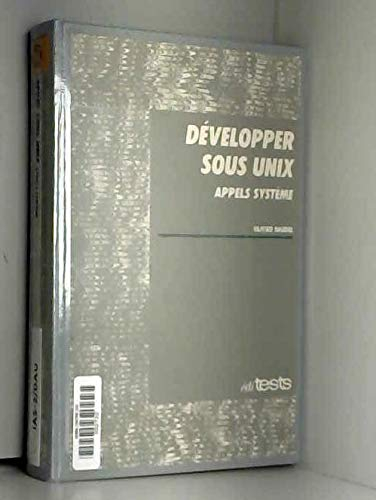 Développer sous Unix : appels système