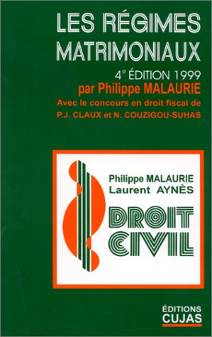 Droit civil. Vol. 7. Les régimes matrimoniaux