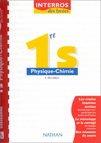 Physique-chimie 1re S