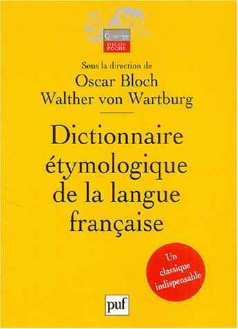 Dictionnaire étymologique de la langue française