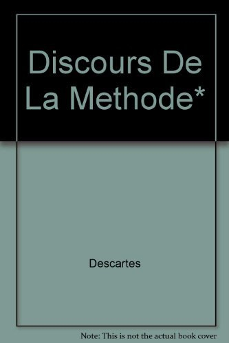 Discours de la méthode