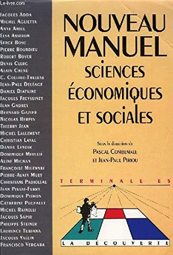 Les sciences économiques et sociales : émergence et enseignement d'une discipline