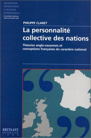 la personnalité collective des nations : théories anglo-saxonnes et conceptions françaises