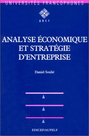 Analyse économique et stratégie d'entreprise