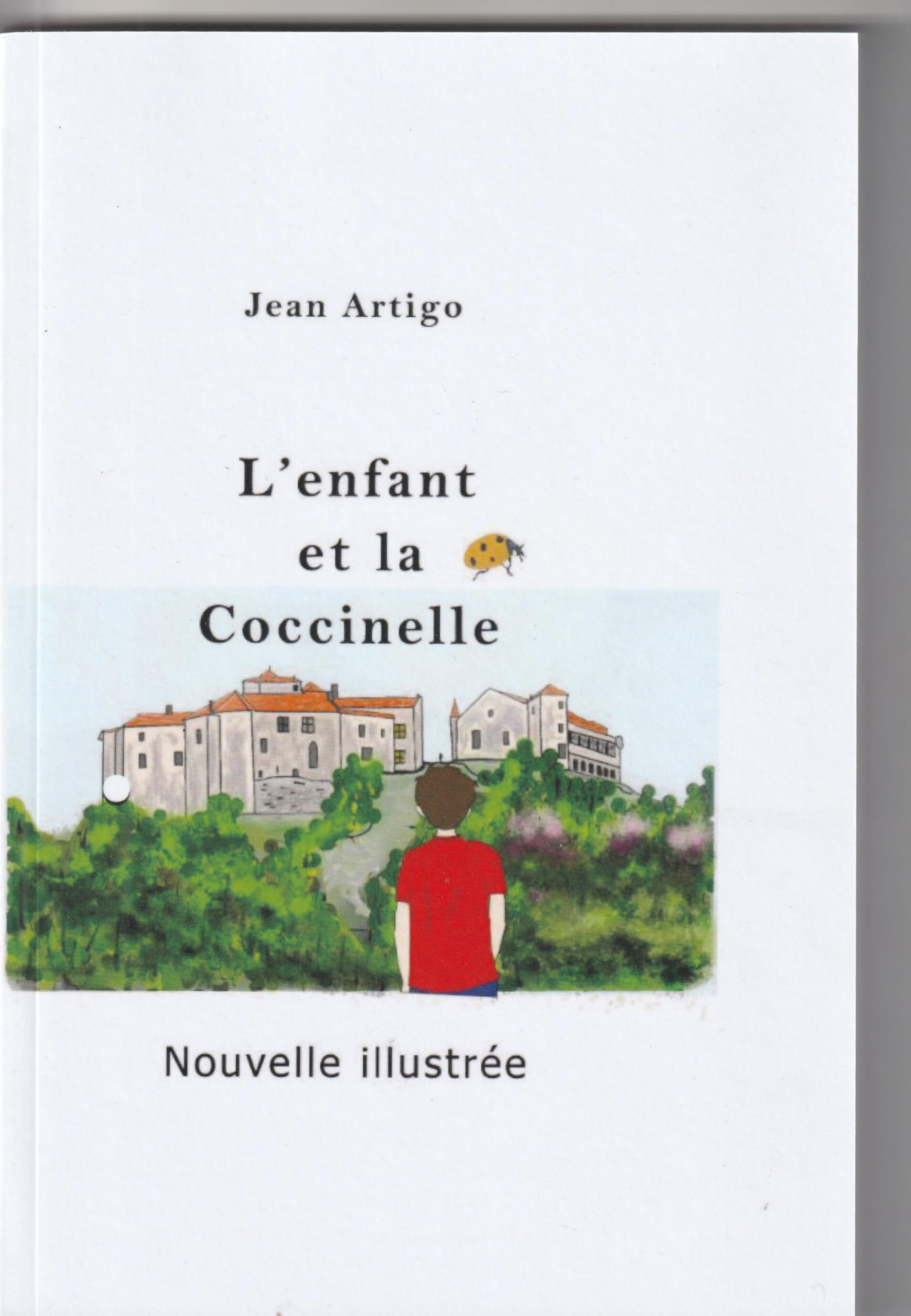 L'enfant et la coccinelle.
