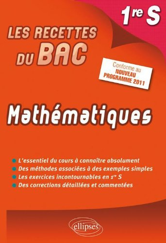 Mathématiques, première S : conforme au nouveau programme