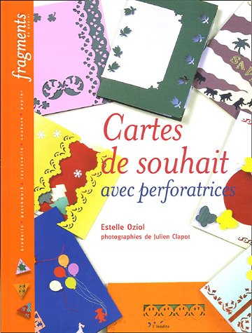 Cartes de souhait avec perforatrices