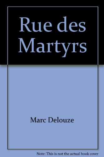 Rue des Martyrs