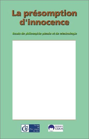 La présomption d'innocence