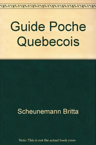 le québecois de poche