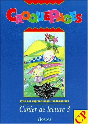 croquepage, cahiers de lecture, cp