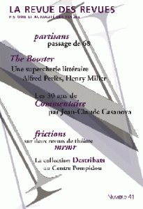 Revue des revues (La), n° 41