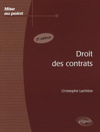 Droit des contrats