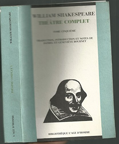 Théâtre complet. Vol. 5