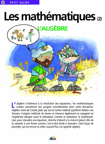 Les mathématiques 2 : l'algèbre