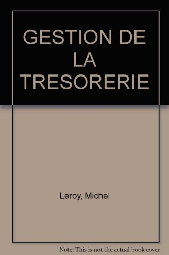 Gestion de la trésorerie