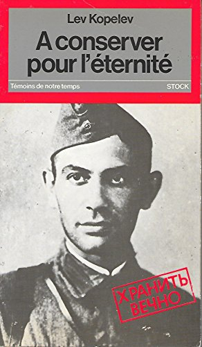 A conserver pour l'éternité