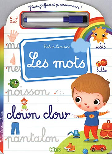 Les mots : cahier d'écriture