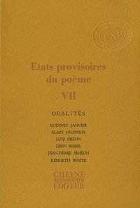 Etats provisoires du poème. Vol. 7