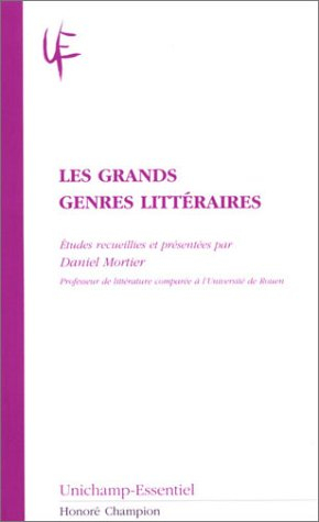 Les grands genres littéraires