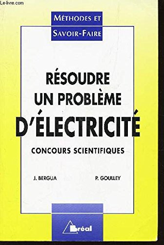 Résoudre un problème d'électricité
