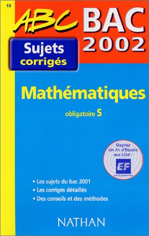 Mathématiques : obligatoire S, bac 2002